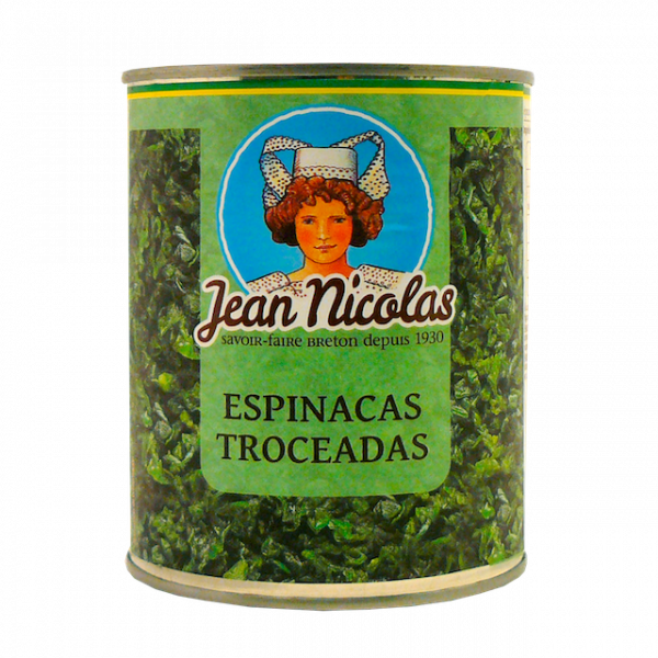 Con espinacas Jean Nicolas