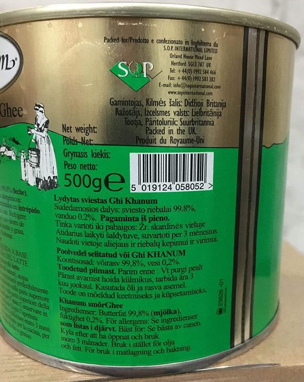 Mantequilla clarificada Butter ghee khanum - Imagen 6