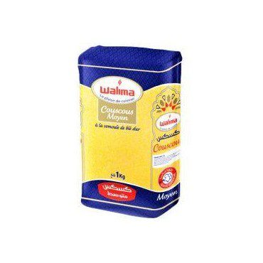 Cuscús mediano Walima con sémola de trigo duro 1Kg