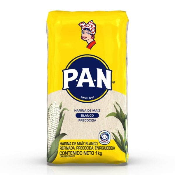 Harina PAN Blanco 1 Kilo