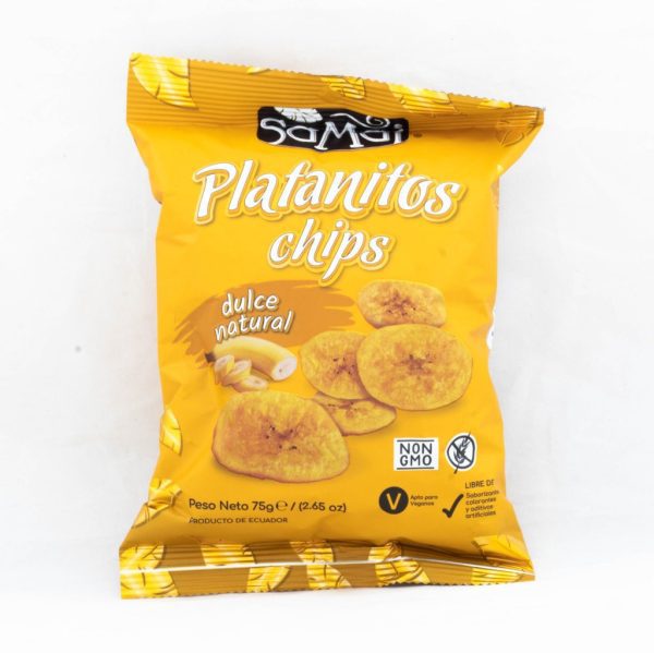 samai platanitos chips dulce natural