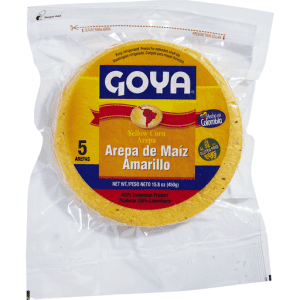 arepa de maiz amarillo